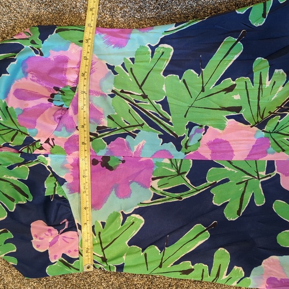 Handmade Vintage Floral Maxi Dress By Margaret Geist - Picture 2 of 4